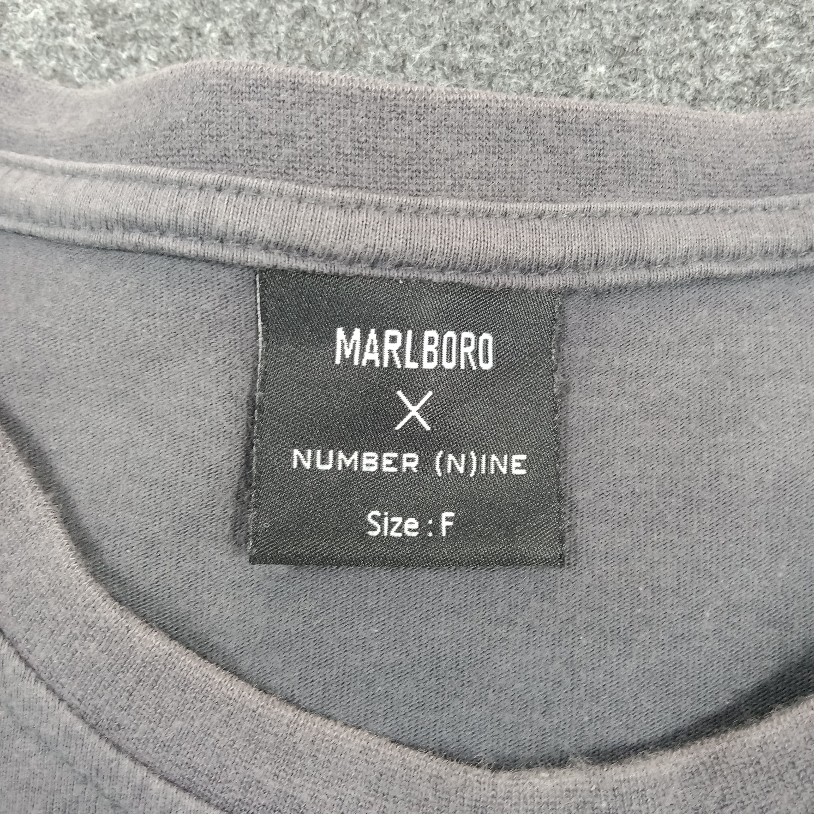 Number (N)ine Marlboro x Number Nine Streetwear Tshirt C285N32 Size US M / EU 48-50 / 2 - 3 Thumbnail