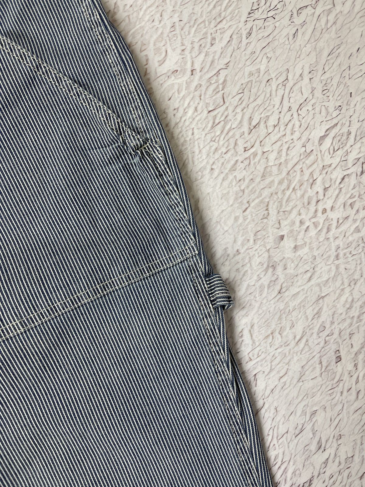 Dickies Dickies vintage striped carpenter single knee work pants Size 30" / US 8 / IT 44 - 8 Thumbnail