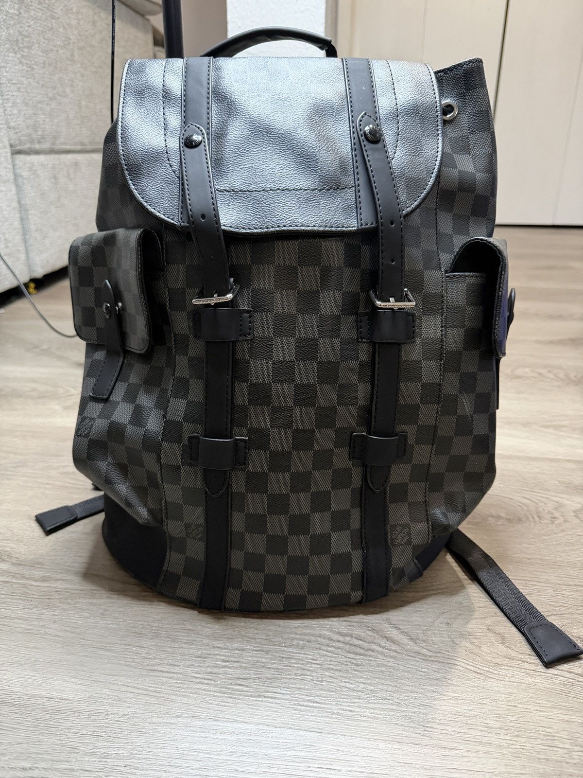 Other Checkered Fashion Backpack – (Everyday / Travel Use) Size ONE SIZE - 1 Thumbnail