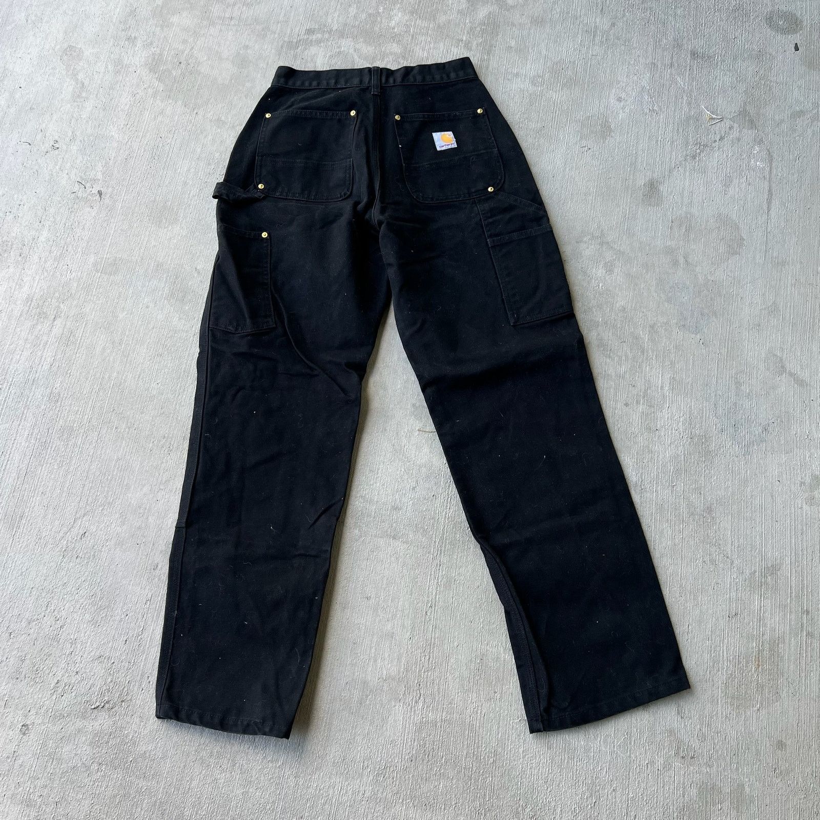 Carhartt × Vintage Carhartt black double knee work wear carpenter pants Size US 35 - 5 Thumbnail