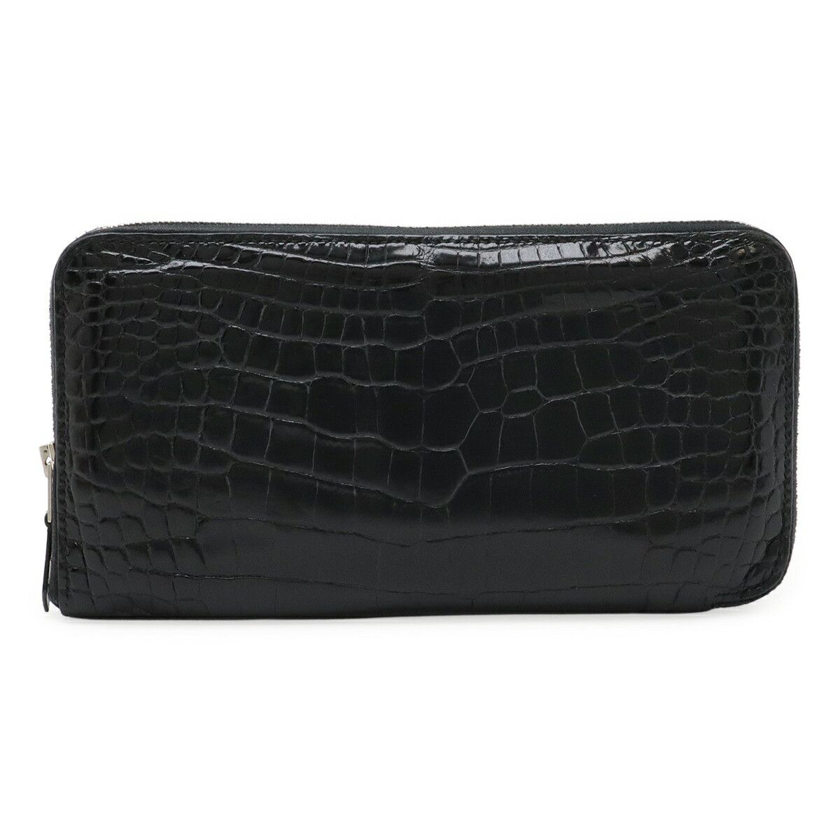 Hermes Hermes Hermes Azap Long Alligator Long Wallet Leather Long Wallet Stamp N (2010) Size ONE SIZE - 1 Thumbnail