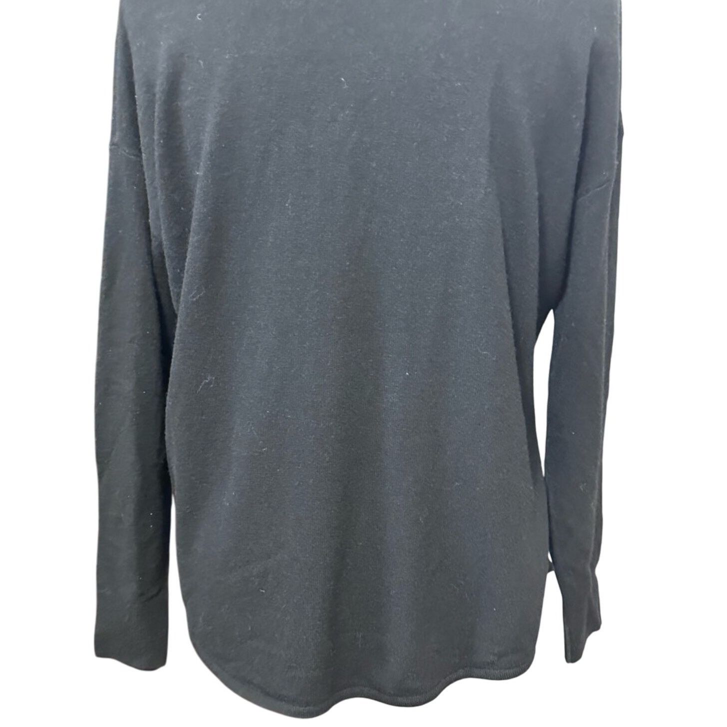 Madewell Madewell Blouse Black Long Sleeve Pullover Mock Neck XS New Size XS / US 0-2 / IT 36-38 - 6 Thumbnail