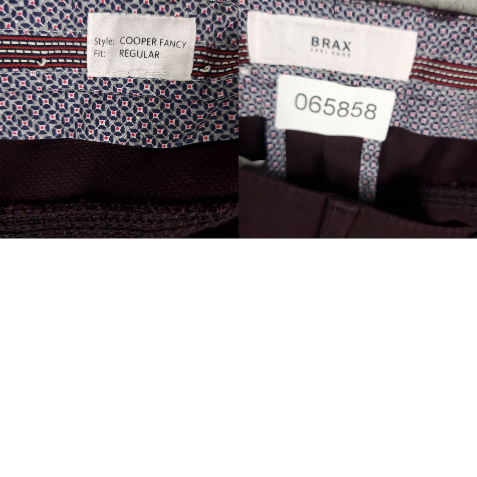 BRAX Brax Jeans Mens 32x32 Denim Pants Burgundy Straight Leg Cooper Casual Size US 32 / EU 48 - 9 Thumbnail