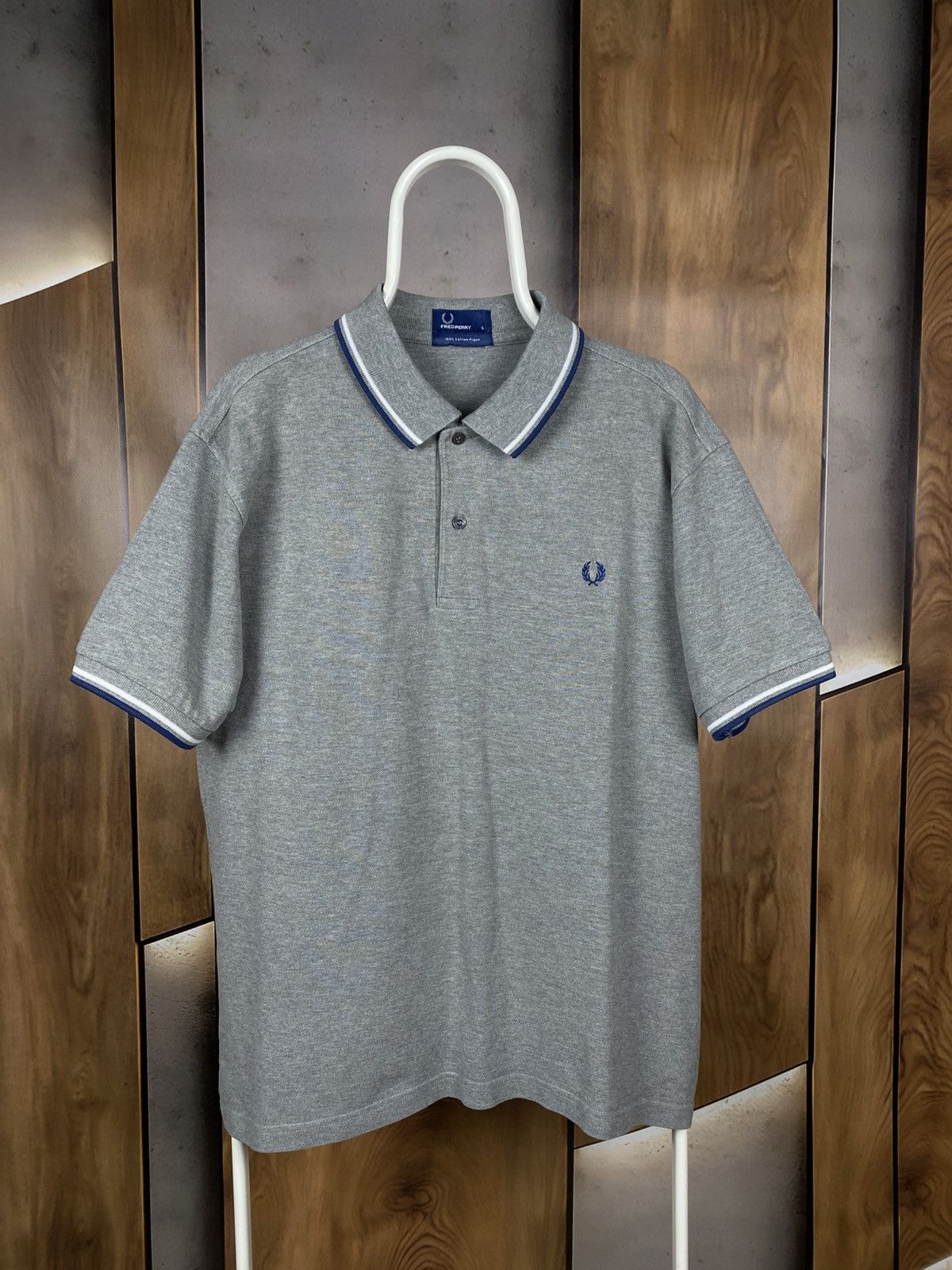Fred Perry 🍃Polo T-Shirt Fred Perry Striped Luxury Tee🍃 Size US L / EU 52-54 / 3 - 1 Thumbnail