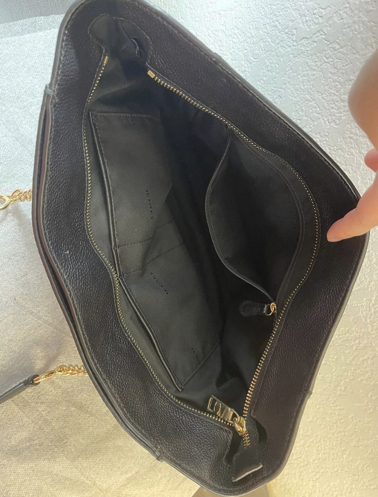 Coach Coach Turnlock Chain Tote Leather Size ONE SIZE - 4 Thumbnail