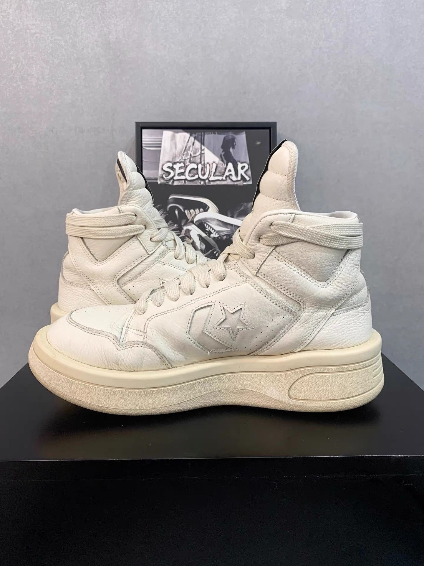 Rick Owens Rick Owens x Converse Turbodrk Weapon (DRKSHDW) K34 Size US 10 / EU 43 - 6 Thumbnail