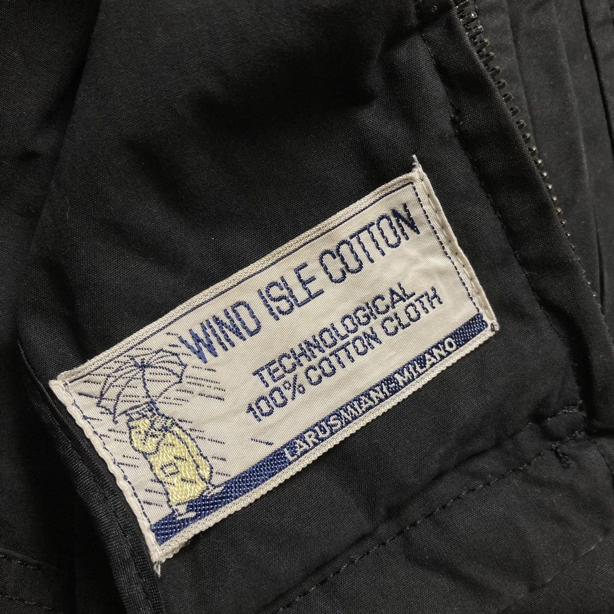 Le Grande Bleu (L.G.B.) MICHAA - Vintage Multi Zipper Black Washed Jacket Designer🇮🇹 Size US S / EU 44-46 / 1 - 10 Thumbnail