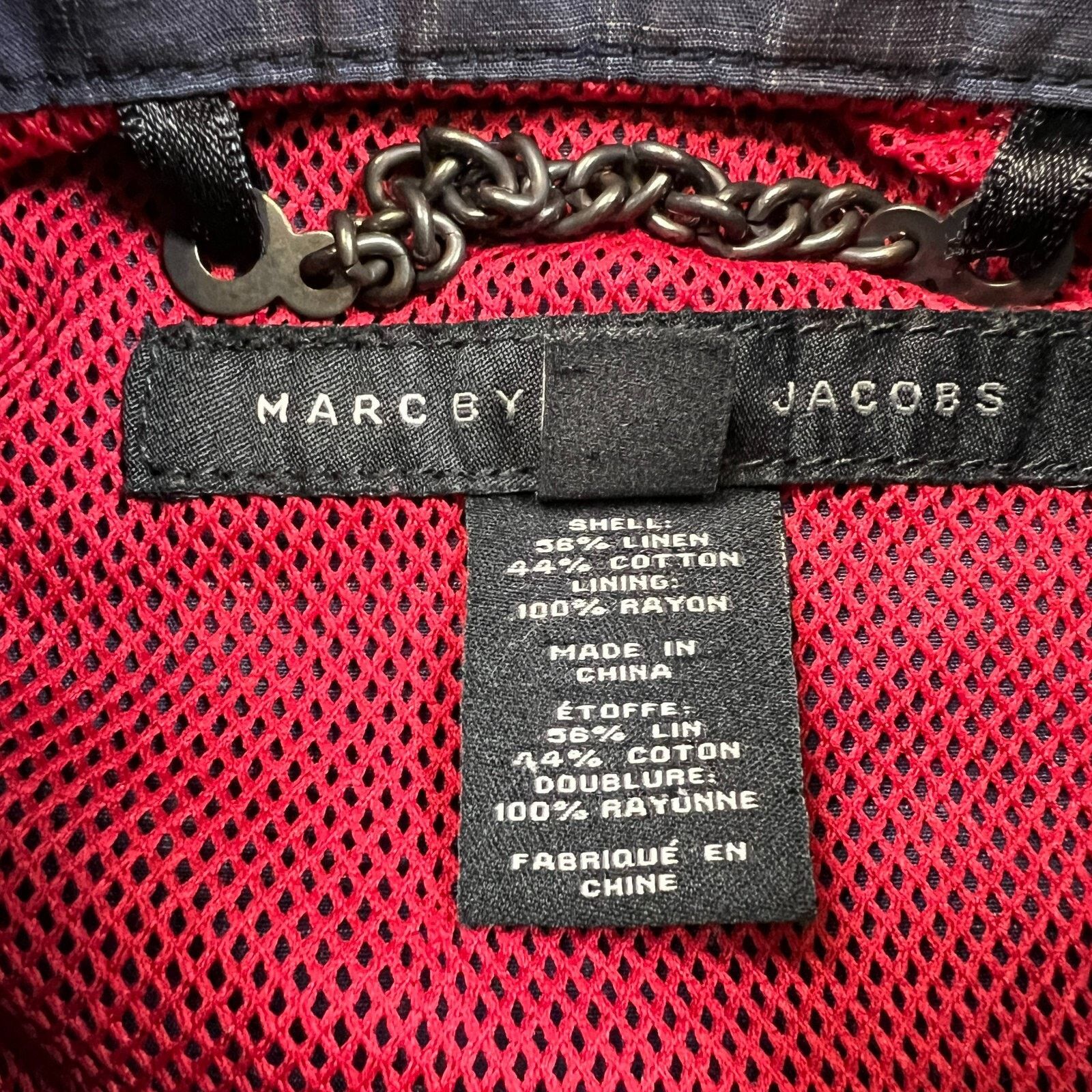 Marc Jacobs Marc by Marc Jacobs Jacket Full Zip Plaid Windbreaker Bomber Size US M / EU 48-50 / 2 - 8 Thumbnail