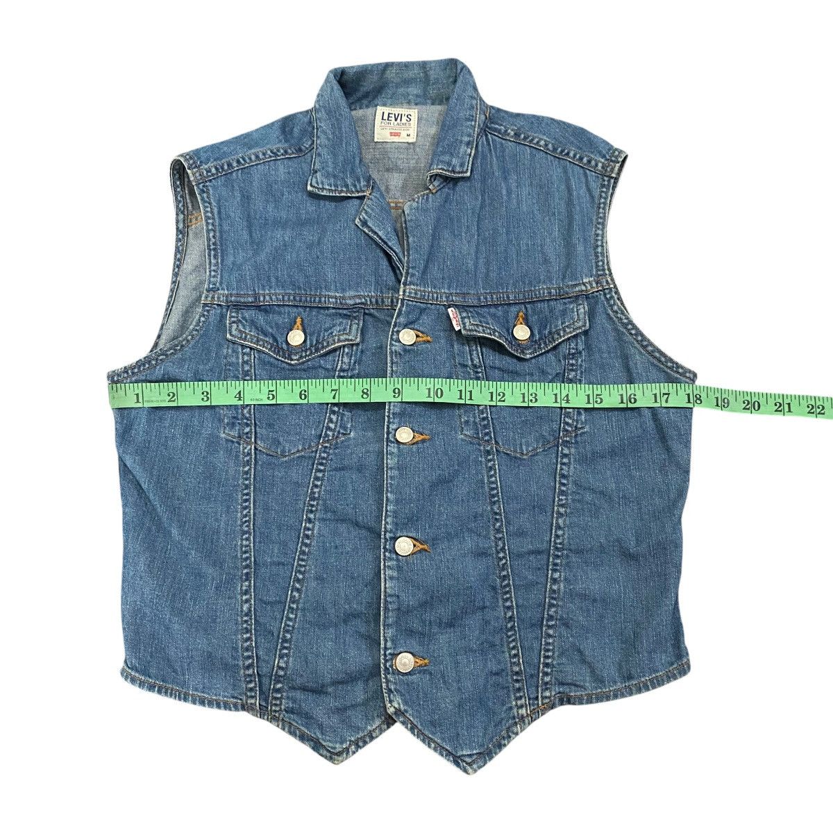 Levi's × Levi's Vintage Clothing Levis For Ladies Vest Denim M Size Blue Colour Size M / US 6-8 / IT 42-44 - 12 Thumbnail