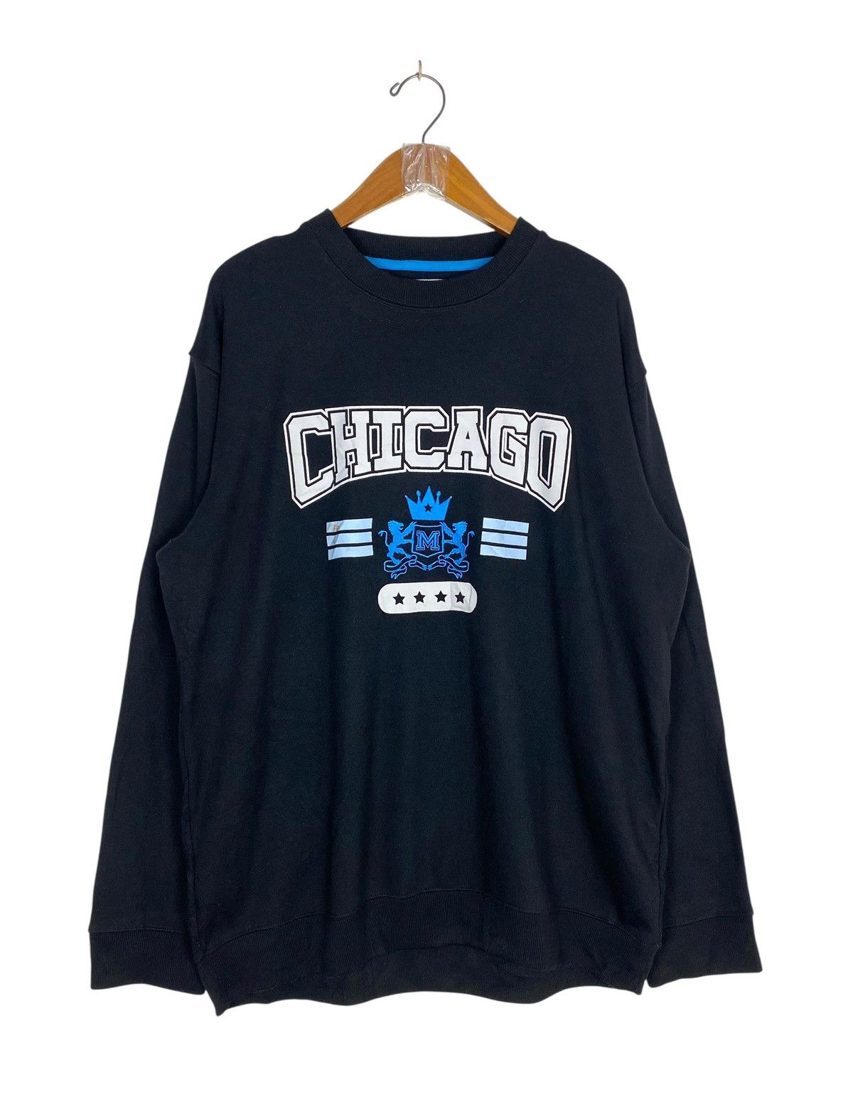 Vintage Rare‼️ Chicago Big Logo Sweatshirt Size US L / EU 52-54 / 3 - 1 Thumbnail