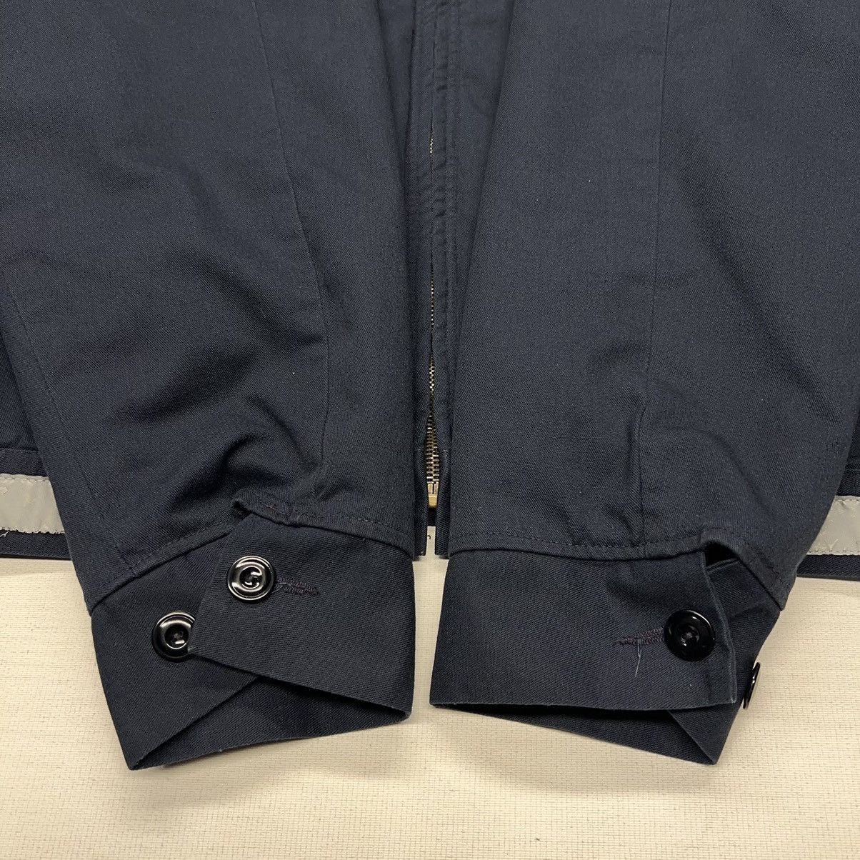 Vintage VTG Work Jacket Blue Port Authority NJ NY Coat Full Zip Size US XL / EU 56 / 4 - 10 Thumbnail