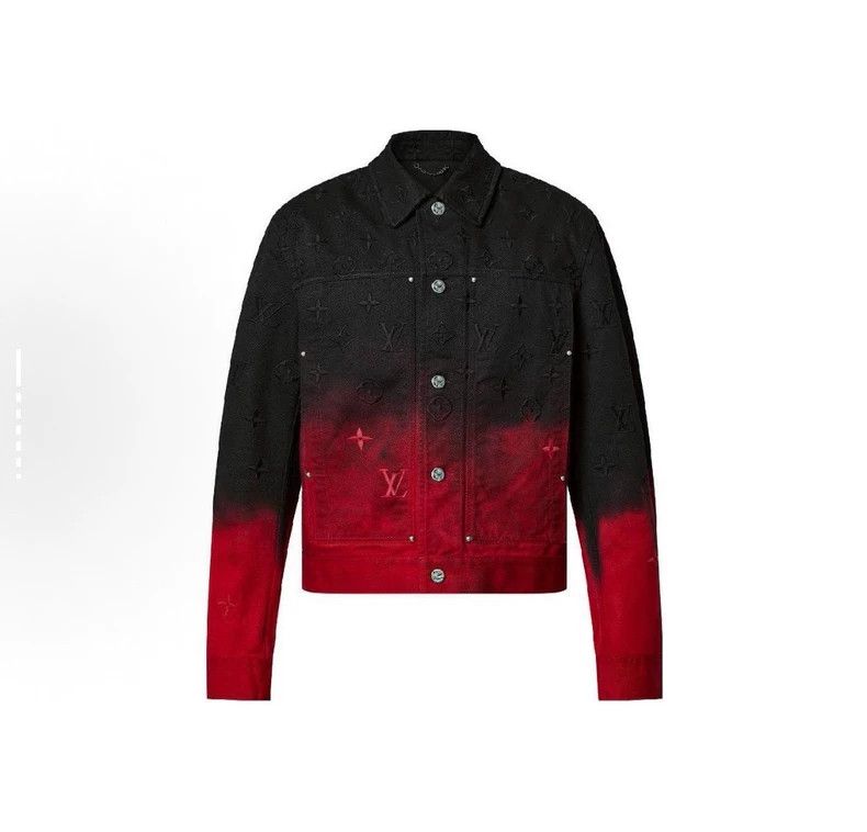 Louis Vuitton Louis Vuitton FW23 Gradient Casual Long Sleeve Denim Jacke Size US M / EU 48-50 / 2 - 1 Thumbnail