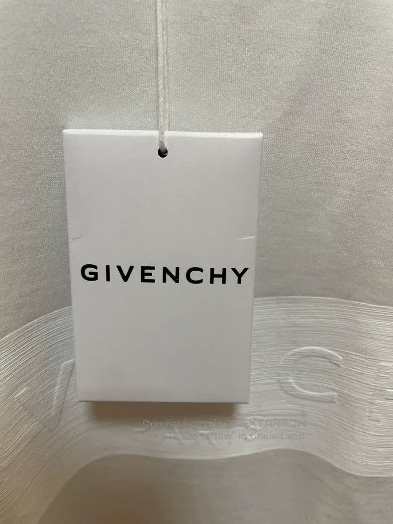 Givenchy Givenchy Short Sleeve Logo White T-Shirt Size US S / EU 44-46 / 1 - 5 Thumbnail