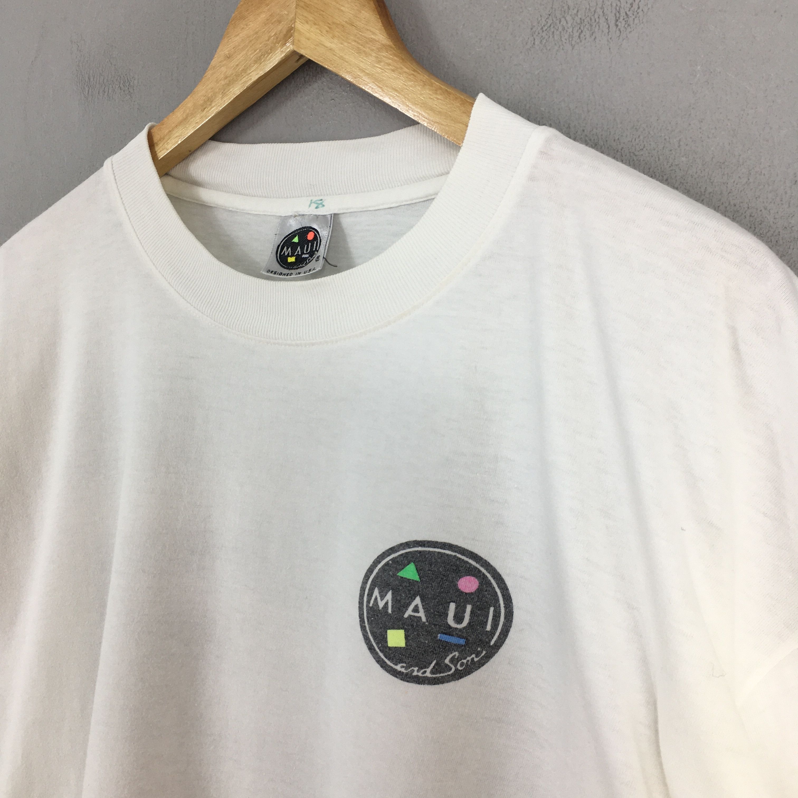 Maui and Sons × Vintage Vintage 90's Maui & Sons Beach Wear Surfing T shirt XLarge Size US XL / EU 56 / 4 - 5 Thumbnail