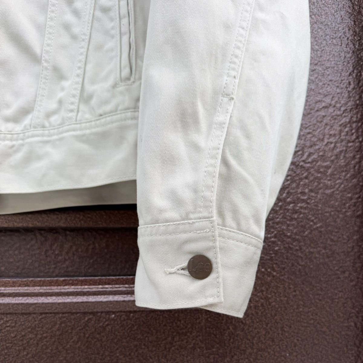 Lee Vintage Lee Westerner Jacket Cream Denim Western Trucker Size US M / EU 48-50 / 2 - 9 Thumbnail