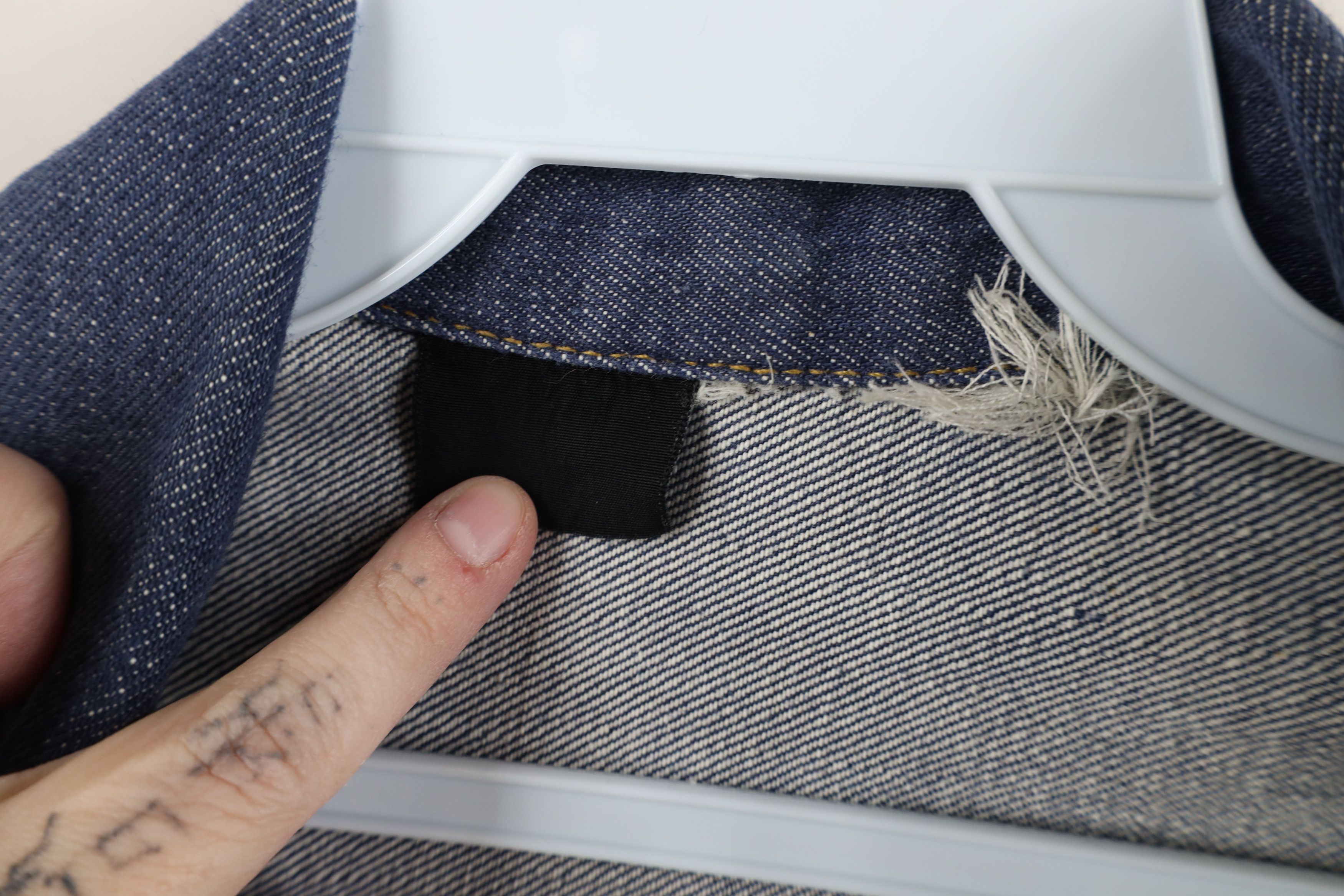 Vintage Vintage 60s Streetwear Denim Jean Trucker Jacket Blue USA Size US M / EU 48-50 / 2 - 9 Thumbnail