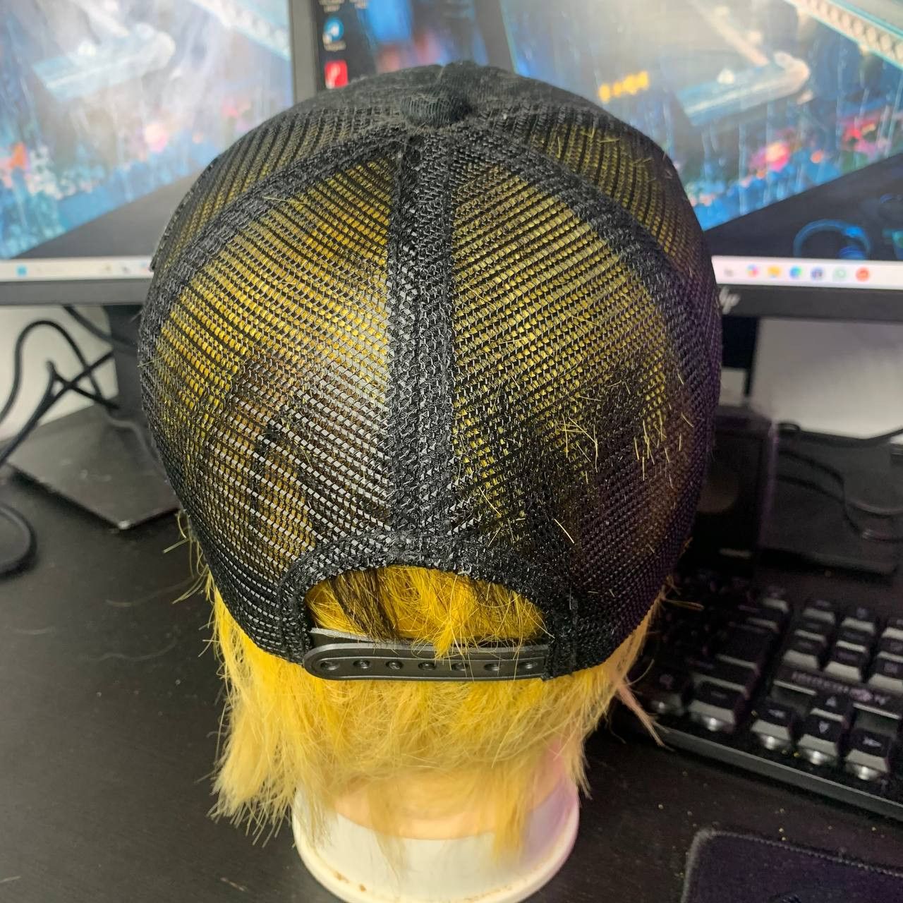 Japanese Brand RARE KISSMARK TRUCKER HAT Size ONE SIZE - 3 Thumbnail