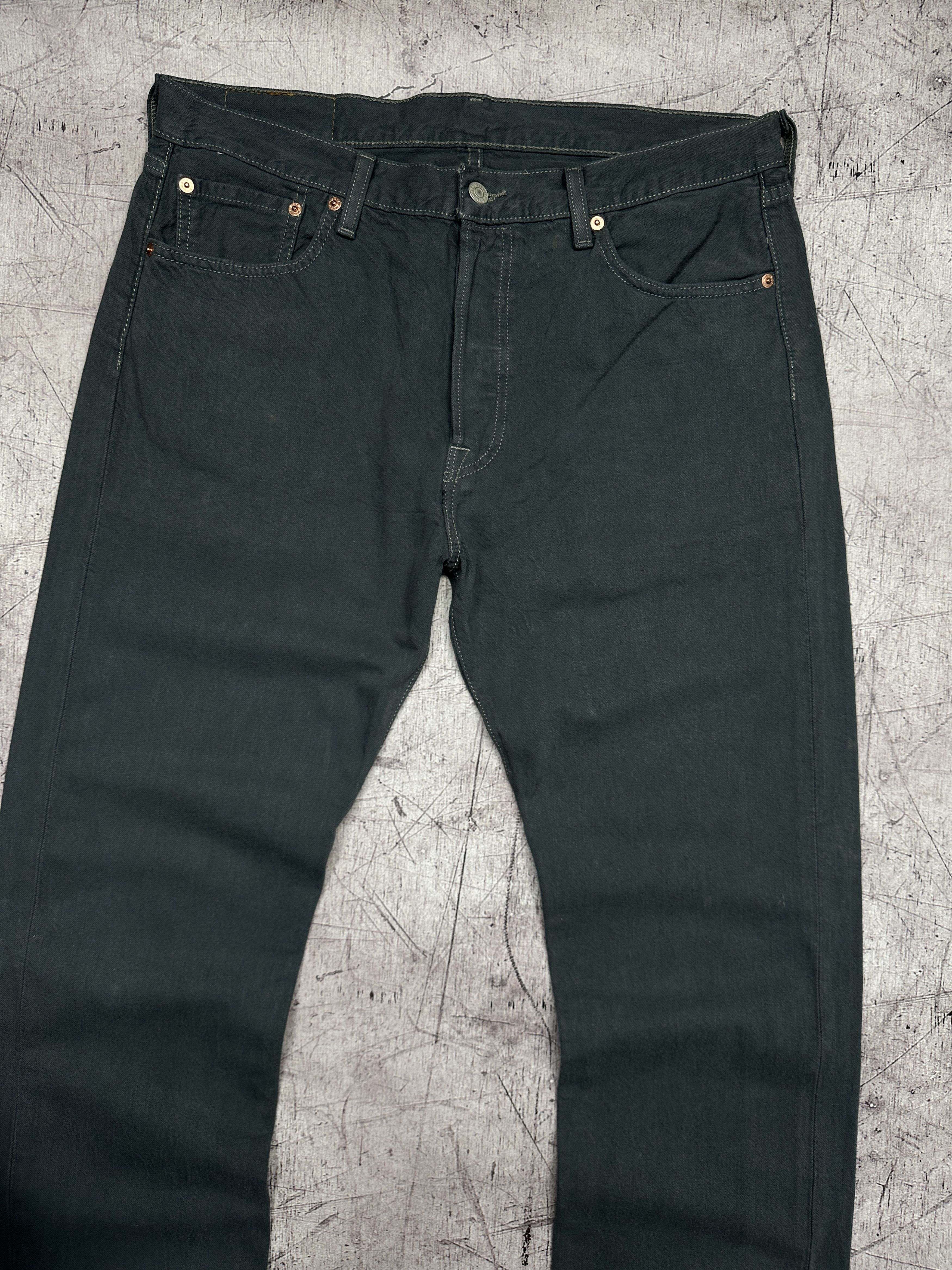 Levi's Levi's 501 Mens Denim Pants Jeans Size 34 x 34 Size US 34 / EU 50 - 6 Thumbnail