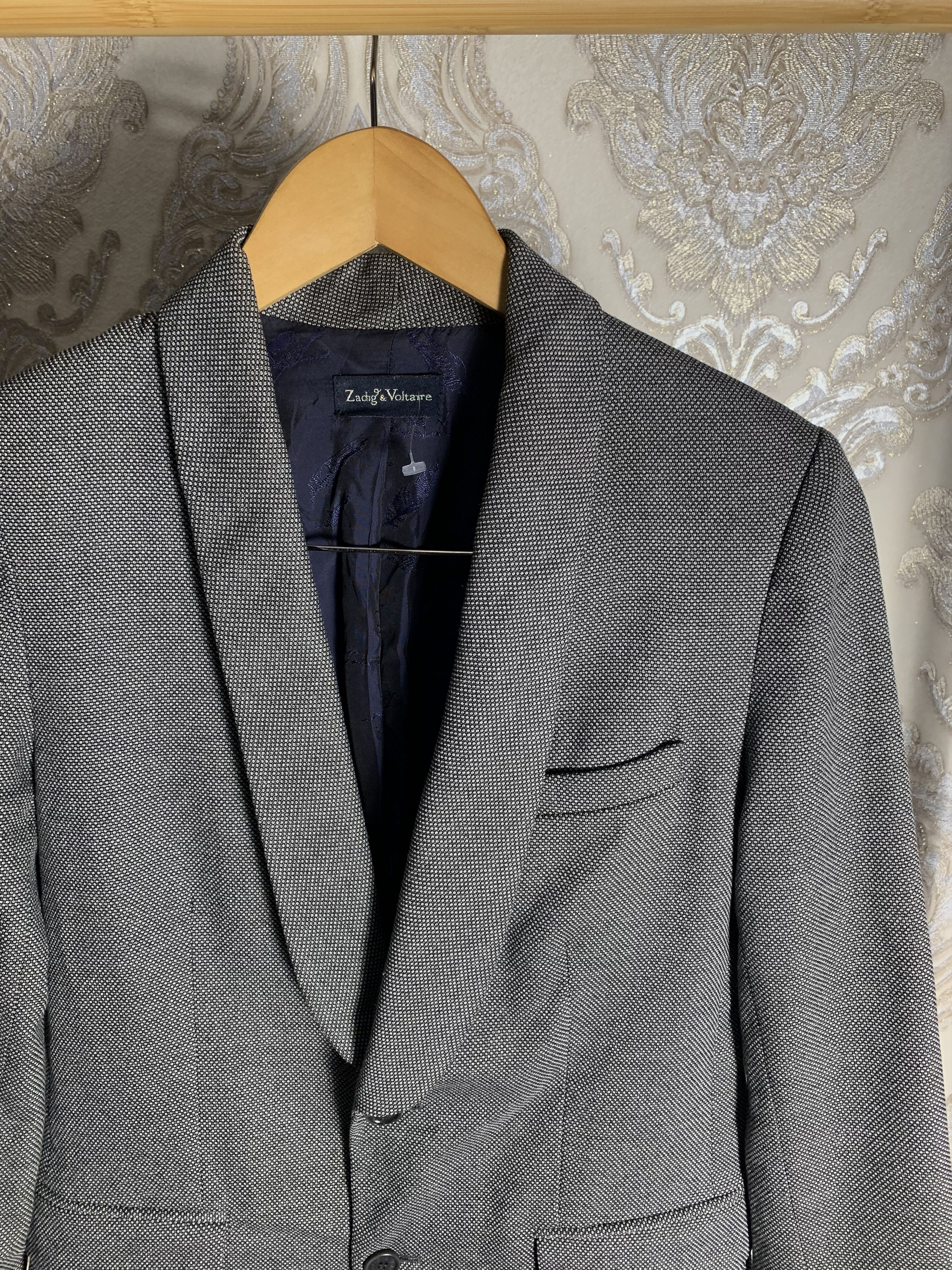 Zadig & Voltaire VINTAGE ZADIG & VOLTAIRE CLASSIC DESIGNER BLAZER CASUAL Size 44S - 2 Thumbnail