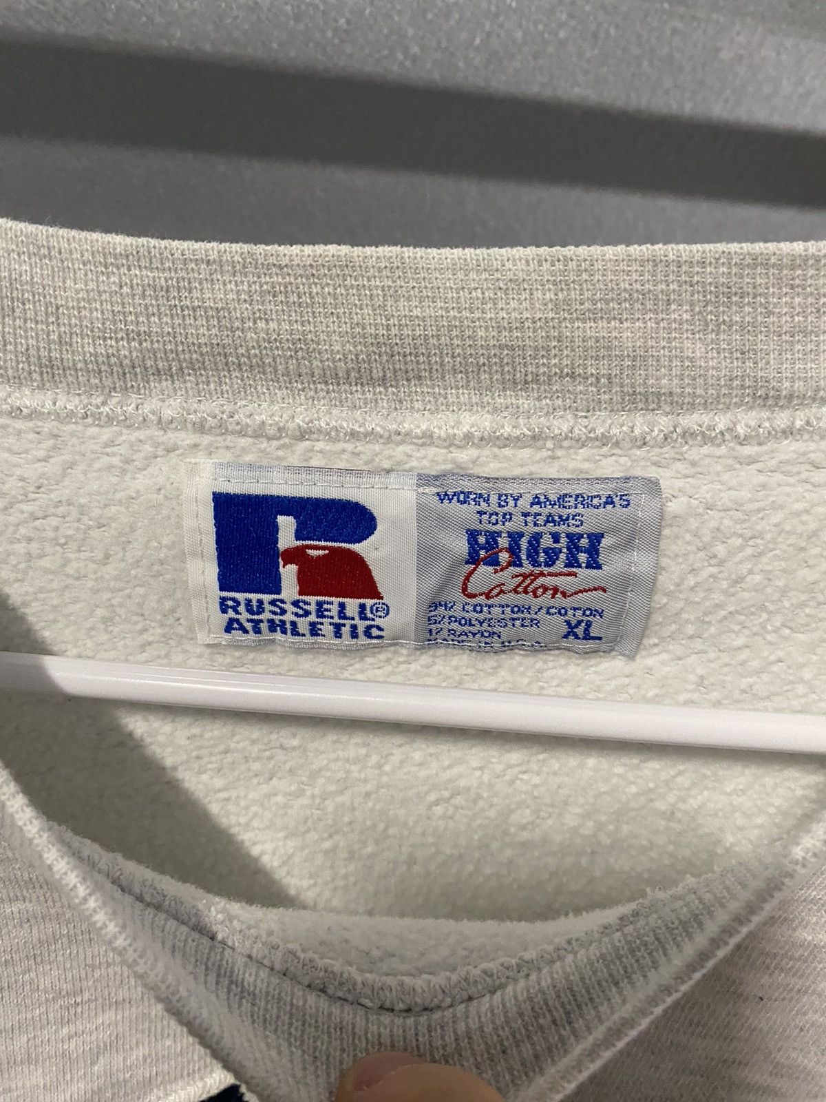 Russell Athletic 1990’s Russel Yale College Sweatshirt Size US XL / EU 56 / 4 - 2 Thumbnail