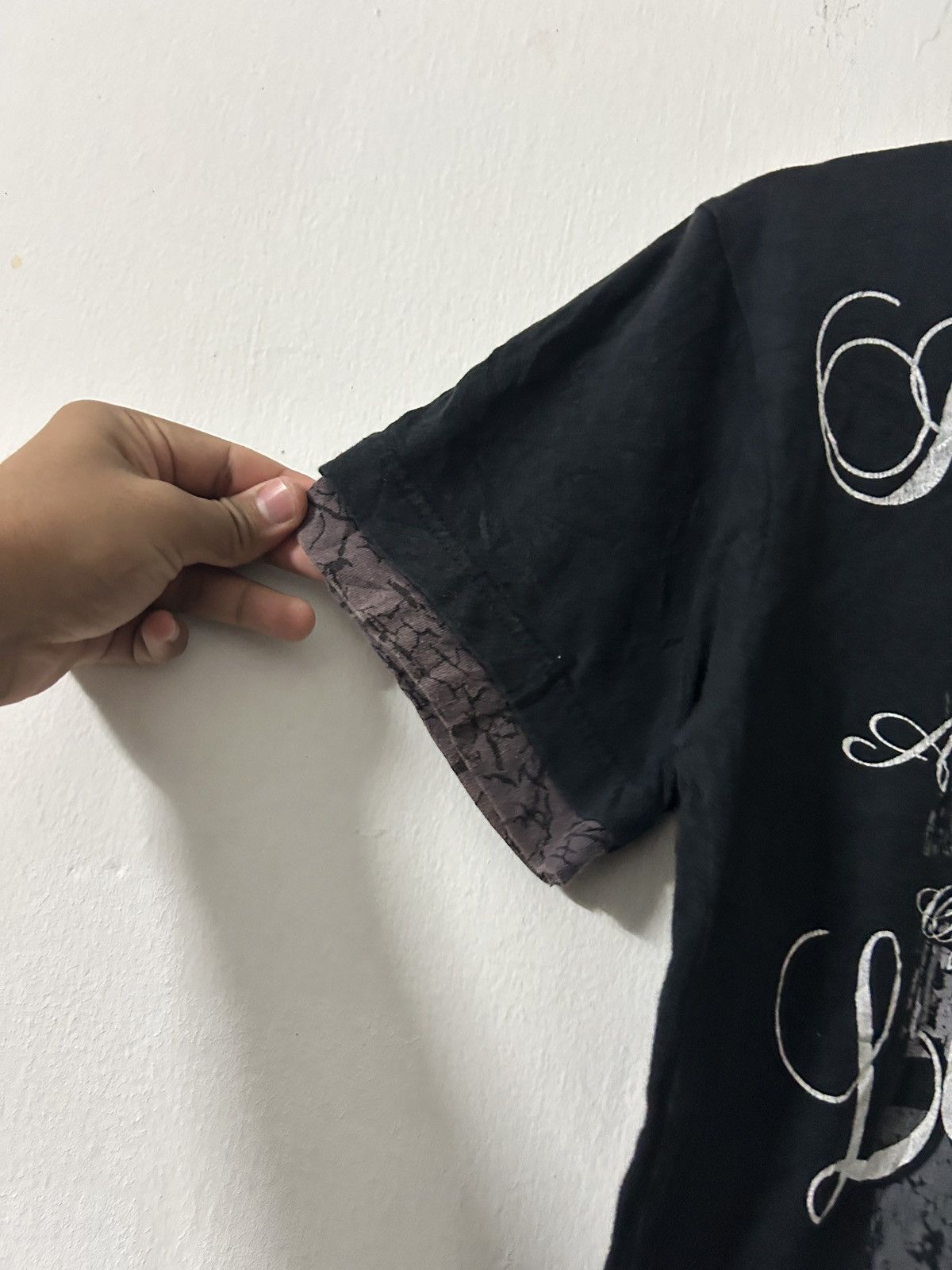 Vintage Desio Double Layer Poem Y2K Punk Style