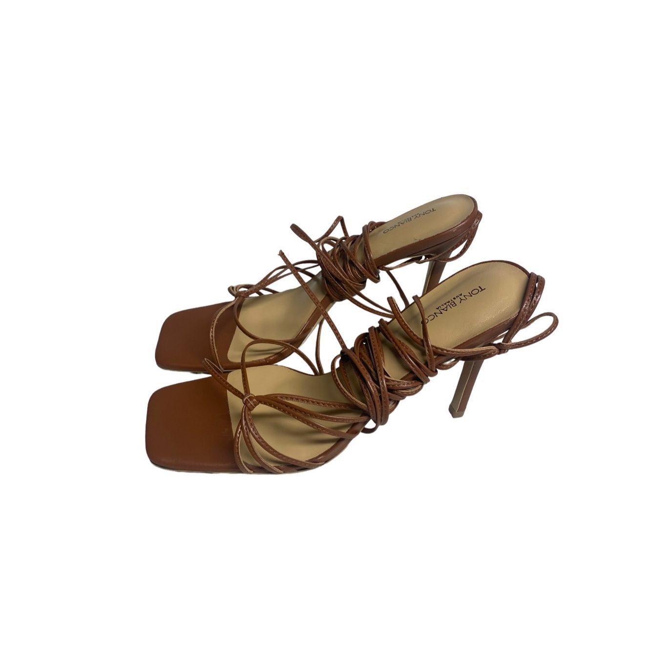 Tony Bianco Feliz Sanda in Rust Nappa Size 10 NIB