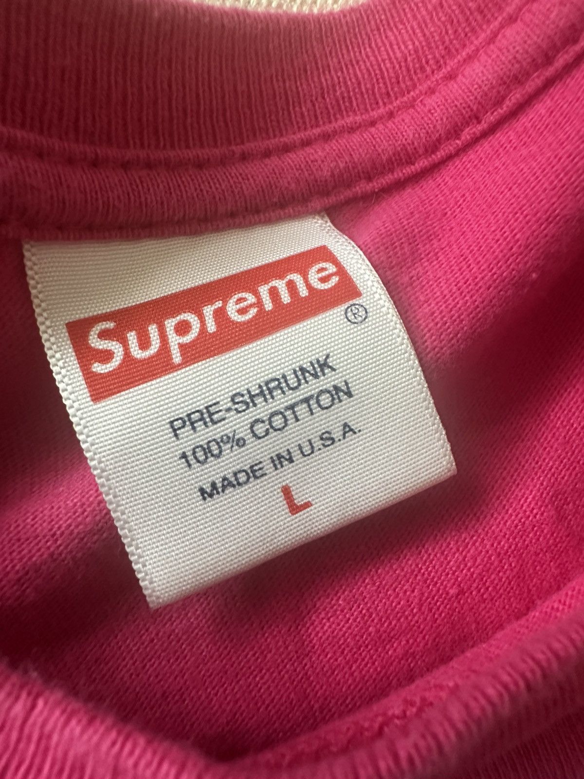Supreme Pink Supreme Tentacles Tee Size US L / EU 52-54 / 3 - 4 Thumbnail