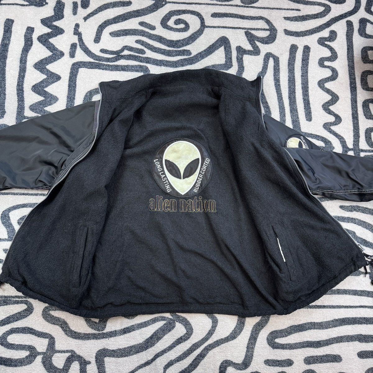 Alien Workshop Alien Workshop Beschwa Black Reversible Fleece Jacket L Size US L / EU 52-54 / 3 - 2 Thumbnail