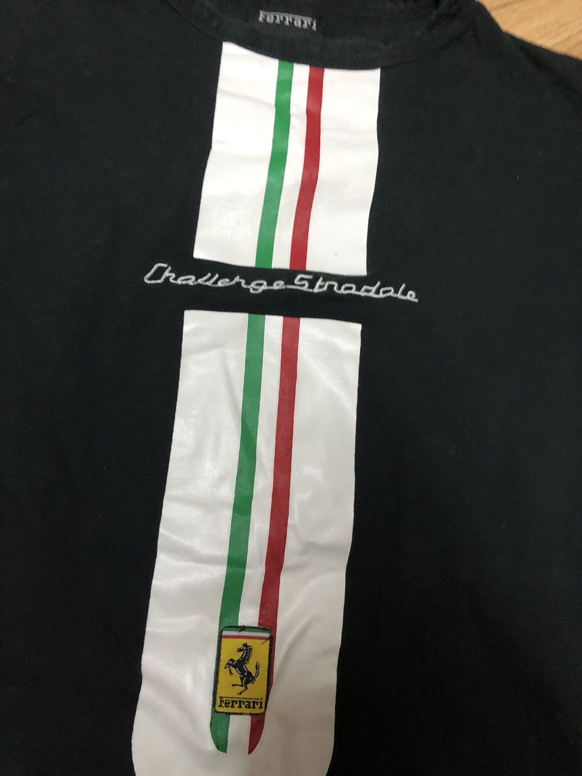 Ferrari × Vintage Rare ! Limited Edition Ferrari Challenge Stradale 2003 Tee Size US L / EU 52-54 / 3 - 2 Thumbnail