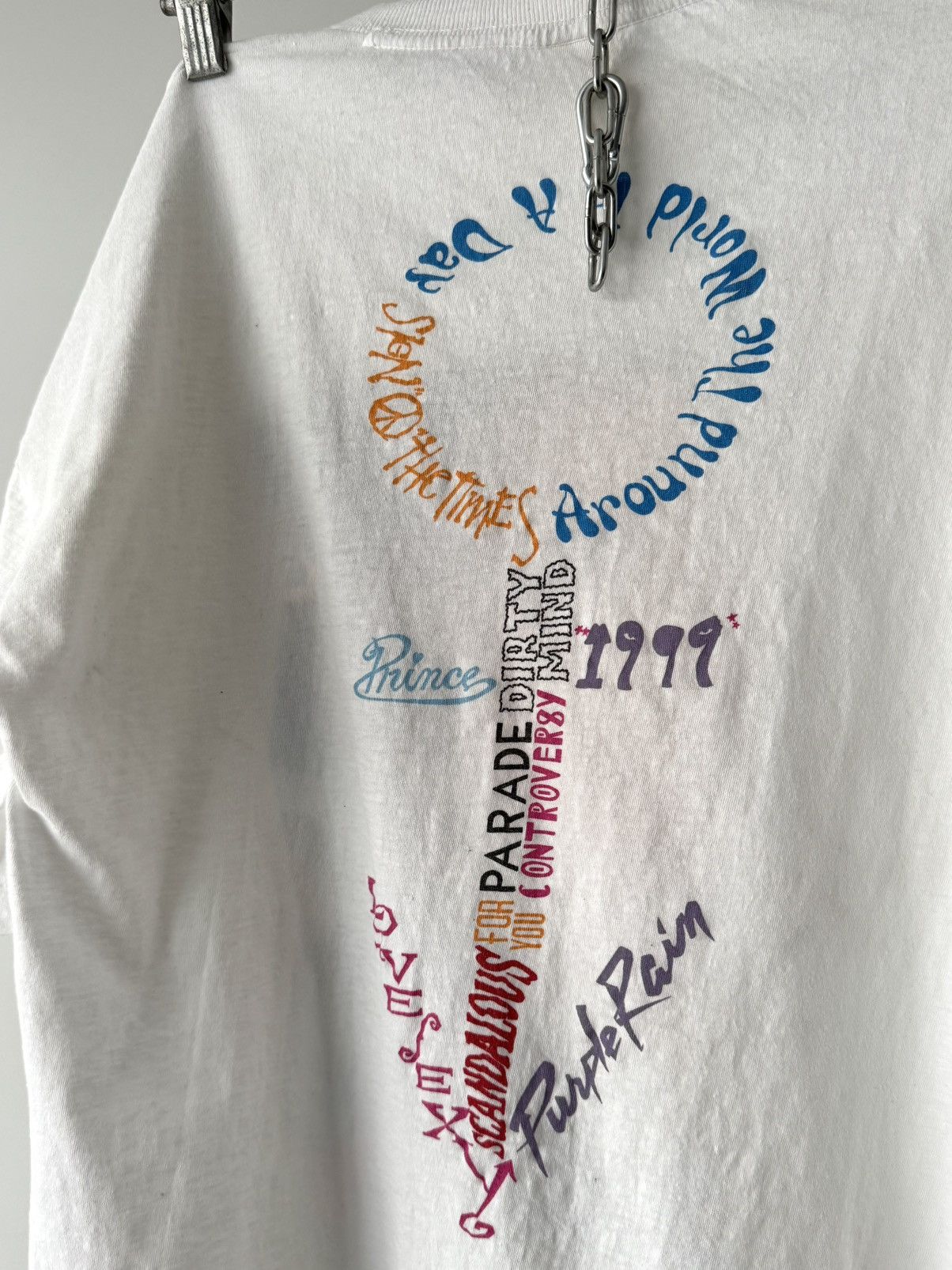 Band Tees × Vintage Vintage 1990 Prince ‘Nude Tour’ Band T-Shirt Size US XL / EU 56 / 4 - 10 Thumbnail
