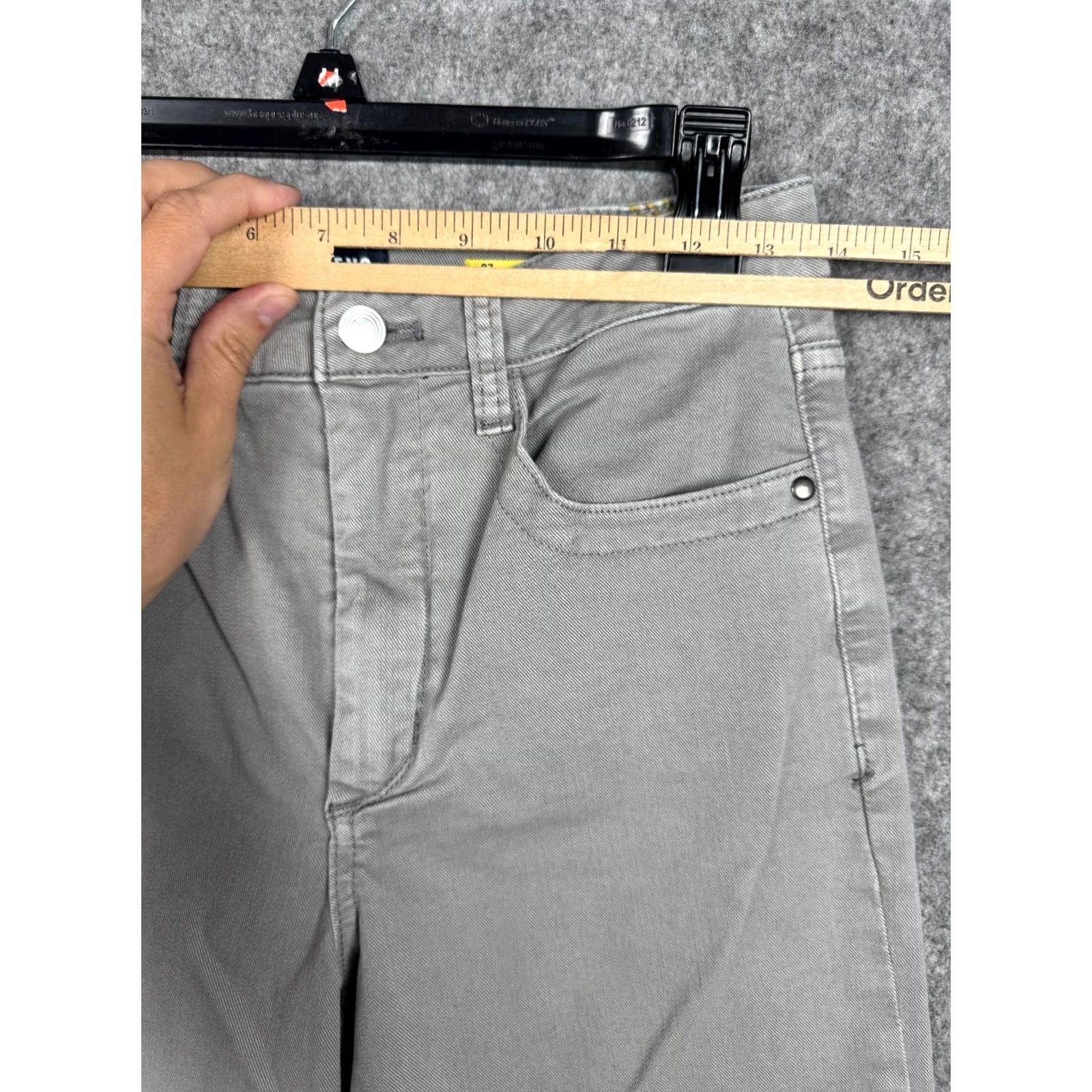 Anthropologie Anthropologie Jeans Womens 27 Gray Maeve Size Wide Leg High Rise Boho Relaxed Marine Size 27" / US 4 / IT 40 - 5 Thumbnail