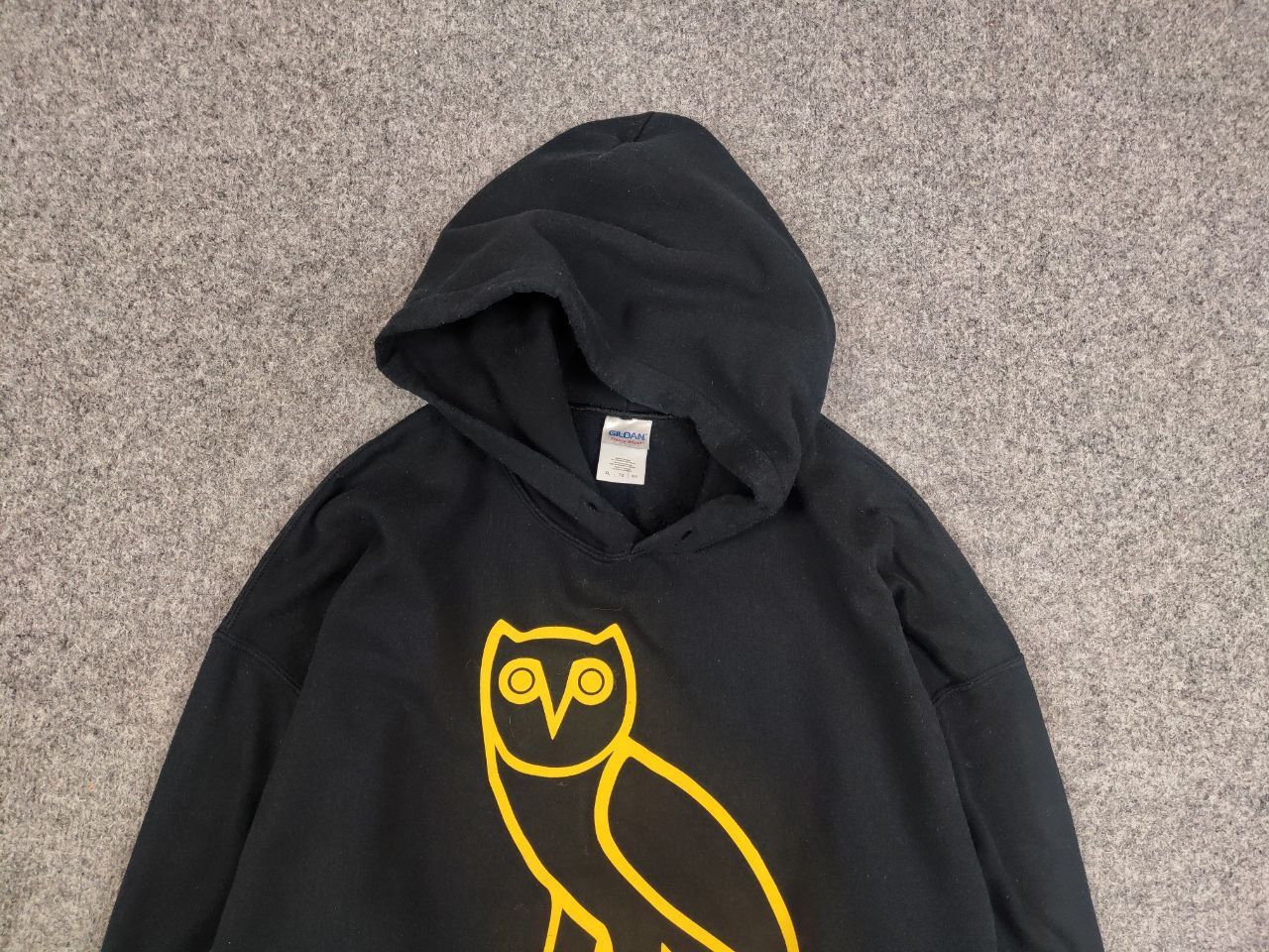Drake Vintage Drake Owl Logo Blank Authentic Black Hoodie Size US XL / EU 56 / 4 - 8 Thumbnail