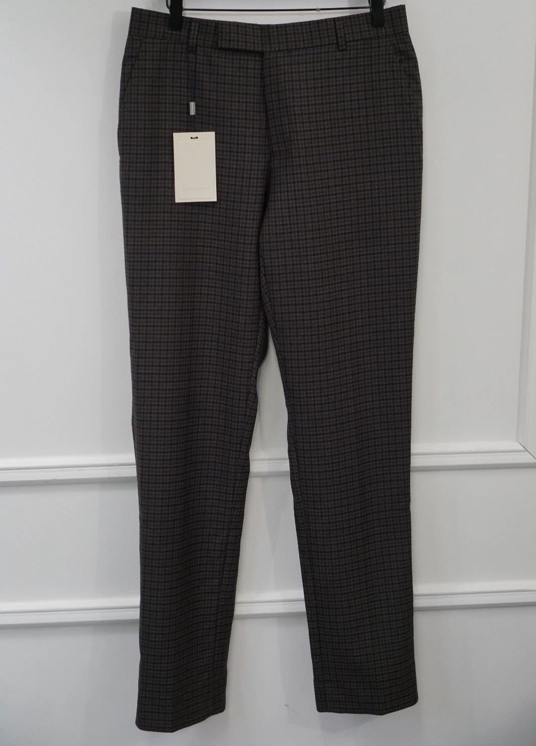 Suitsupply Men Suitsupply Pants Washington Wool Brown Size UK/US36 Size 36R - 1 Thumbnail