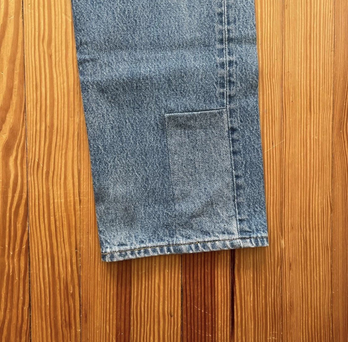 Levi's Thrashed Vintage Levis 501 Made In USA Distressed Light Wash Size US 32 / EU 48 - 6 Thumbnail