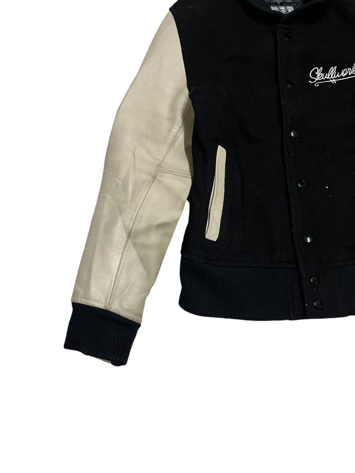 JACKROSE 🔥 Skull Works Hard Ware x Jack Rose Varsity Jacket Size US S / EU 44-46 / 1 - 3 Thumbnail