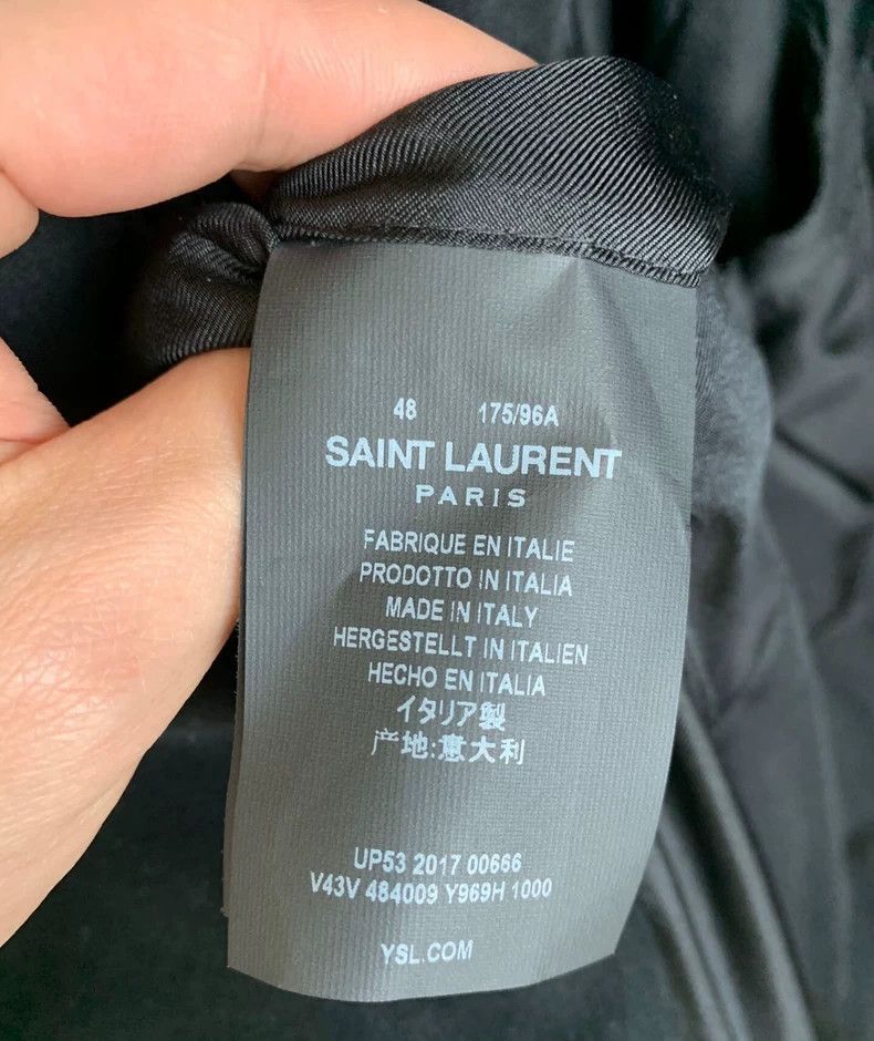 Saint Laurent Paris Saint Laurent 17FW Court Jacket- Size US L / EU 52-54 / 3 - 8 Thumbnail