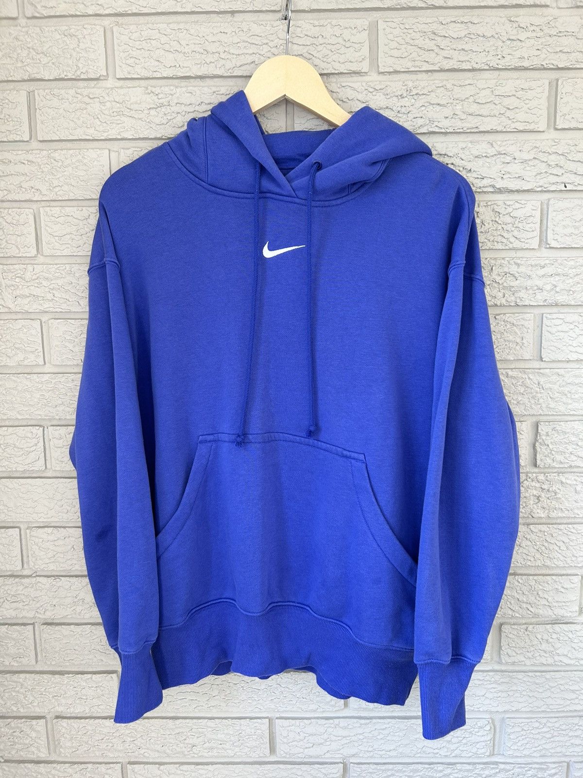 Nike Nike Center Swoosh Purple Pullover Hoodie Size US S / EU 44-46 / 1 - 1 Thumbnail