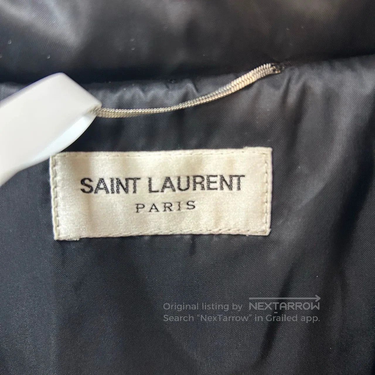 Saint Laurent Paris saint laurent black studded puffer jacket. Size US XL / EU 56 / 4 - 3 Thumbnail