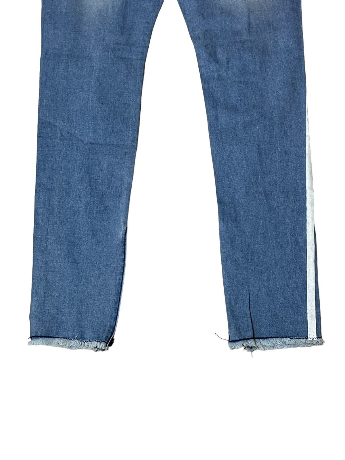 Japanese Brand JAPANESE DENIM STRETCH COTTON DISTRESS STYLE JEANS Size US 32 / EU 48 - 6 Thumbnail