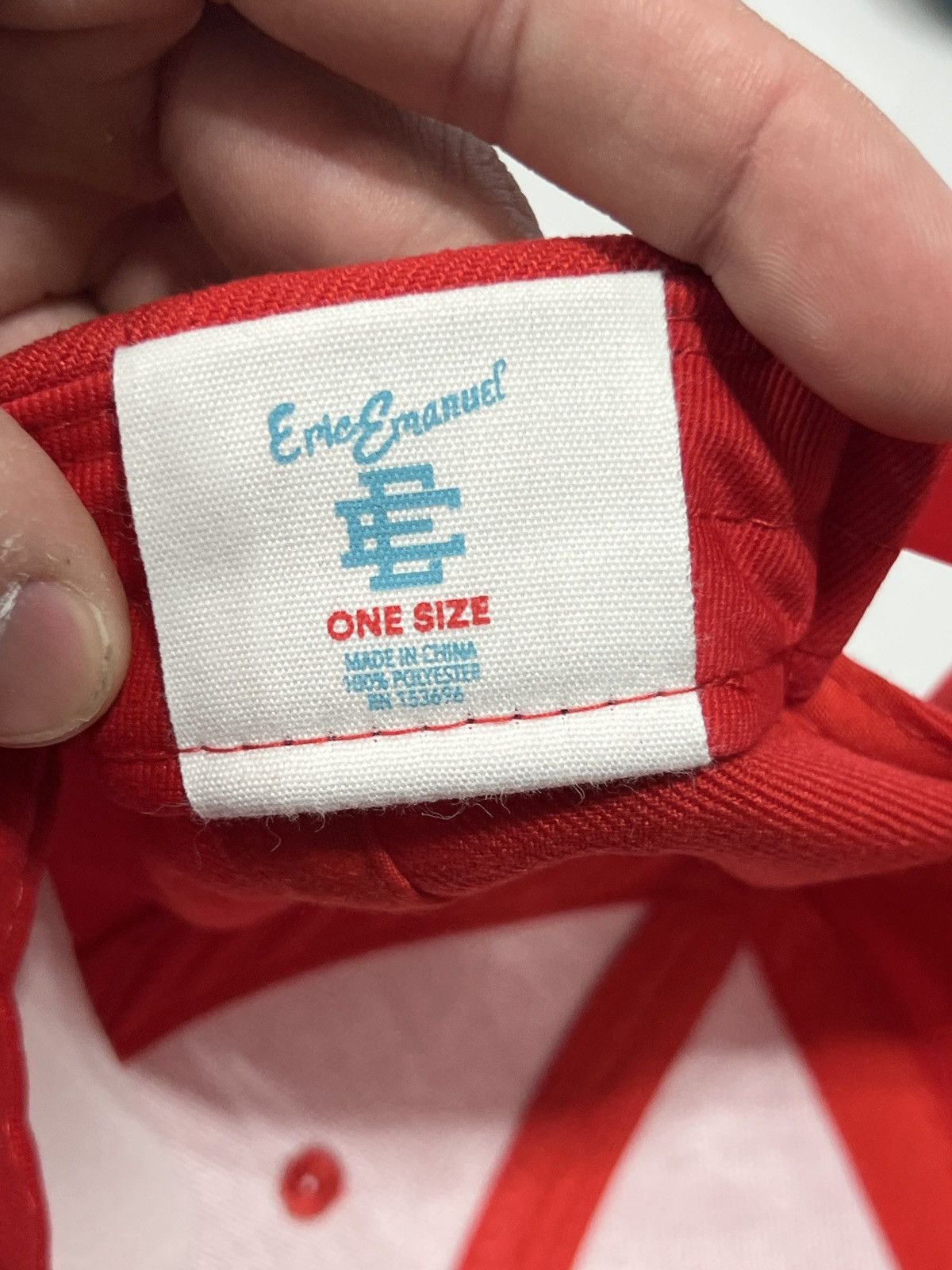 Eric Emanuel Eric Emanuel #91 Red Cap Size ONE SIZE - 3 Thumbnail