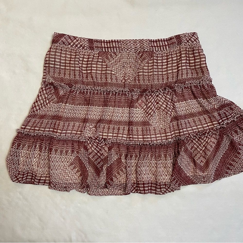 Rebecca Minkoff Rebecca Minkoff Cheryl Tiered Mini Skirt Size 8 Size 30" / US 8 / IT 44 - 6 Thumbnail