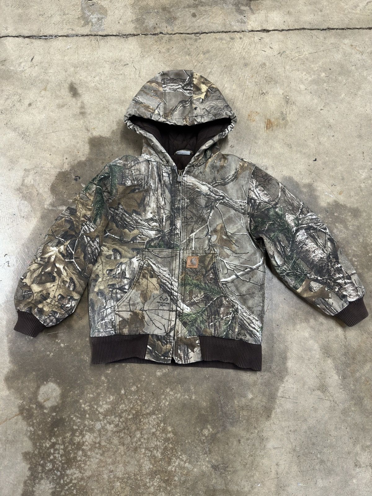 Carhartt × Vintage 90’s Carhartt Camo Jacket Size S / US 4 / IT 40 - 1 Thumbnail