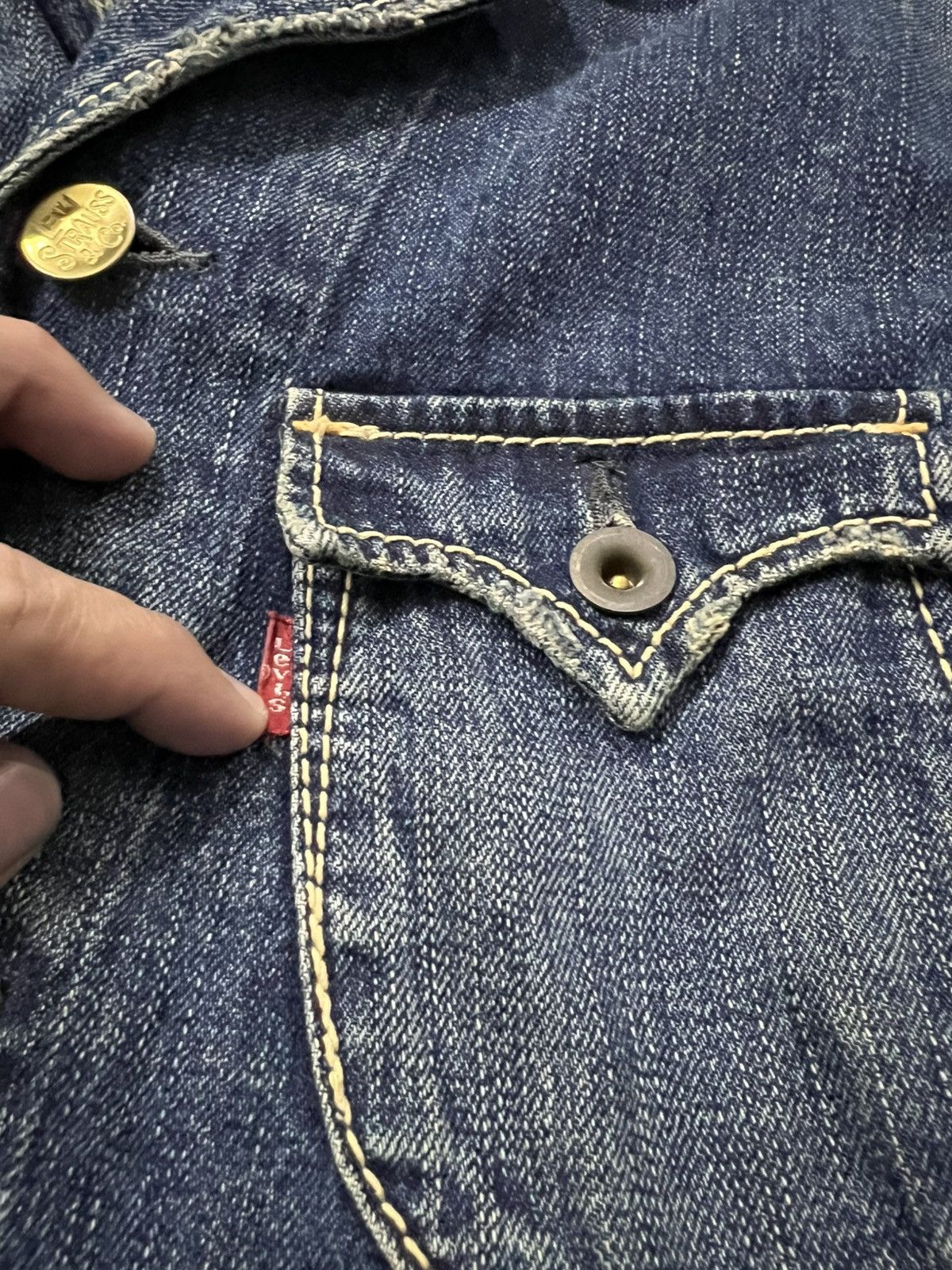 Levi's Vintage Levi’s Redloop Denim Jeans Very Rare Size US M / EU 48-50 / 2 - 9 Thumbnail