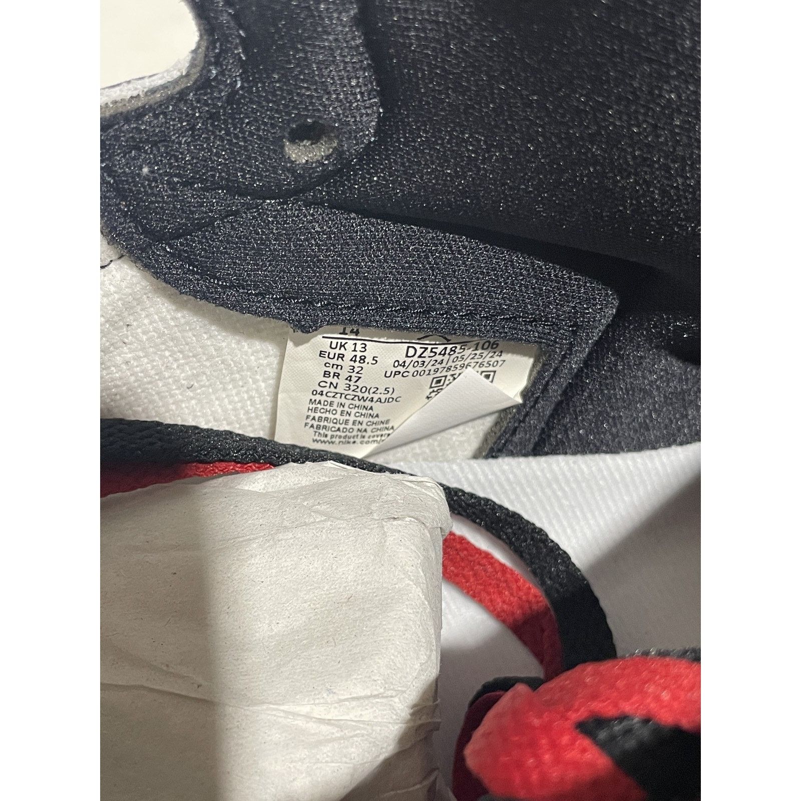 Jordan Brand JORDAN 1 HIGH BLACK TOE REIMAGINED 2025 PRO BOWL Size US 14 / EU 47 - 5 Thumbnail