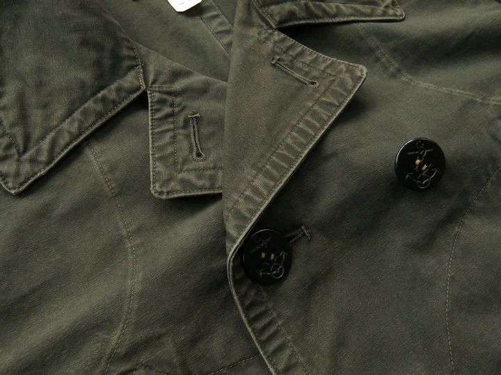 RRL Ralph Lauren Washed Canvas Peacoat Size US L / EU 52-54 / 3 - 7 Thumbnail