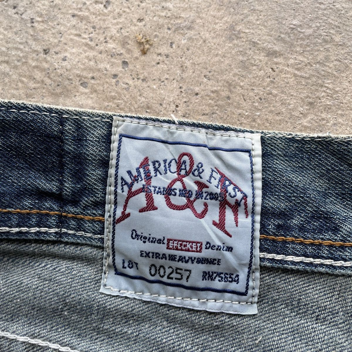 Vintage W38 Vintage America & First Baggy Jeans Distressed Pants Size US 38 / EU 54 - 7 Thumbnail