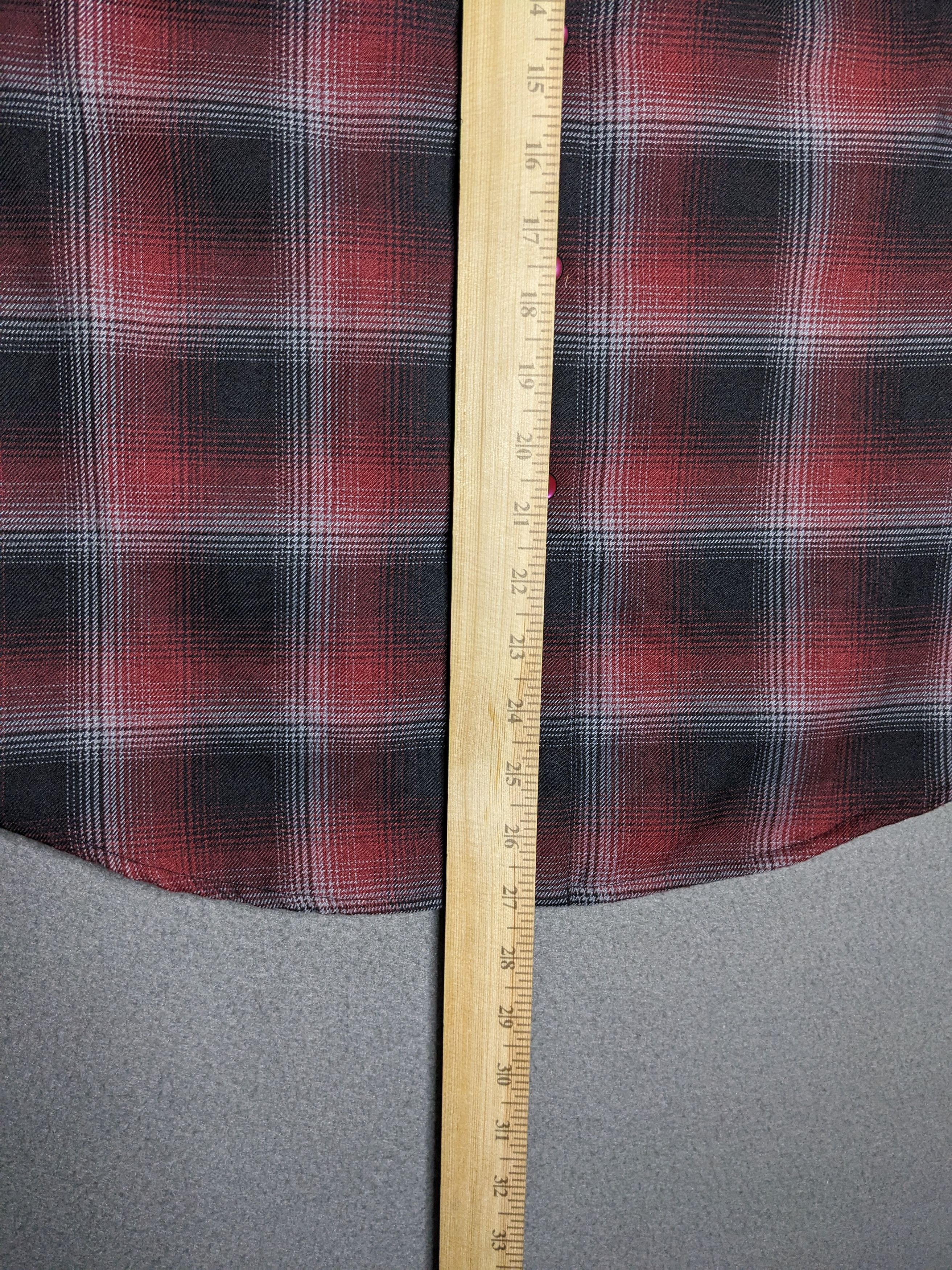 Dixxon Dixxon Flannel Plaid Pearl Snap Shirt The Count RARE Mens XS Size US XS / EU 42 / 0 - 15 Thumbnail