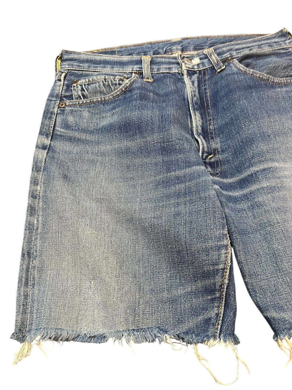 Levi's Vintage Clothing Vintage Levi’s Scovill Big E Selvedge Shorts Denim Size US 29 - 2 Thumbnail