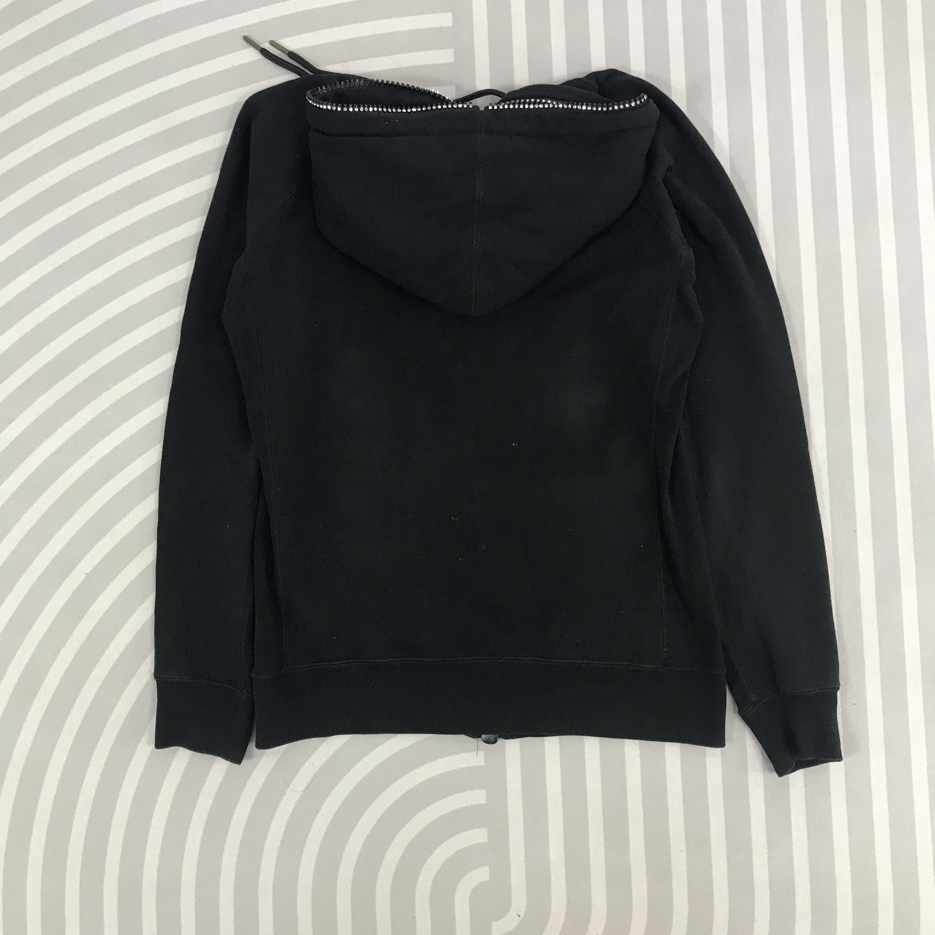Japanese Brand Vintage 1piu1uguale3 Black punk style hoodie Jacket Size US L / EU 52-54 / 3 - 3 Thumbnail