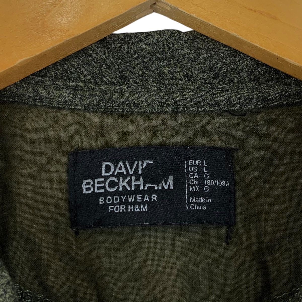 David Beckham DAVID BECKHAM x H&M Special Collection Polo Tee Shirt Size US L / EU 52-54 / 3 - 5 Thumbnail